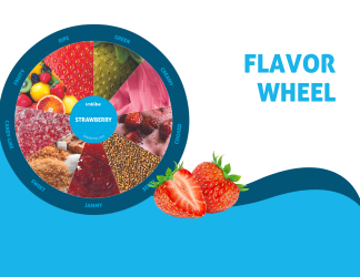 strawberry flavor wheel