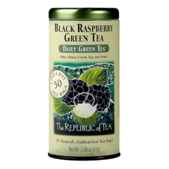 the republic of tea black raspberry green tea