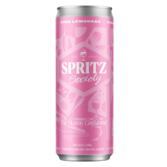 can of spritz society pink lemonade spritz