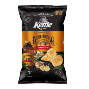 bundaberg ginger beer kettle potato chips