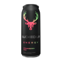 buycked up energy strawberry kiwi drink