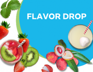 Flavor Drop Lychee & Strawberry Kiwi